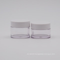 Jar en plastique transparent des contenants cosmétiques de PETG 30g